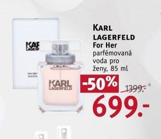 KARL LAGERFELD For Her parfémovaná voda pro ženy, 85 ml
