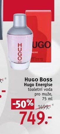 Hugo Boss Hugo Energise toaletní voda pro muže, 75 ml