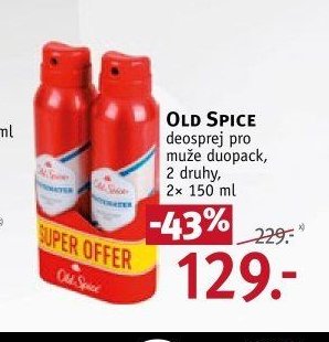 Old Spice deosprej pro muže duopack, 2 druhy, 2x 150 ml