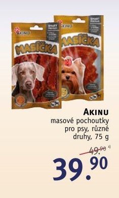 AKINU masové pochoutky pro psy