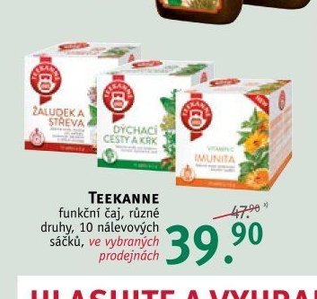 TEEKANNE funkční čaj