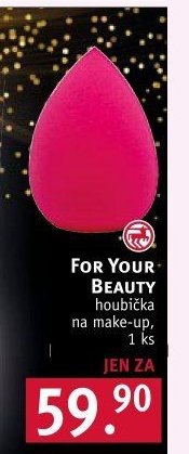 FOR YOUR BEAUTY houbička na make-up
