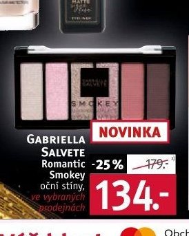 GABRIELLA SALVETE Romantic Smokey oční stíny