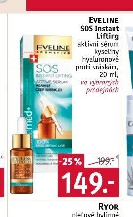 EVELINE SOS Instant Lifting aktivní sérum kyseliny hyaluronové