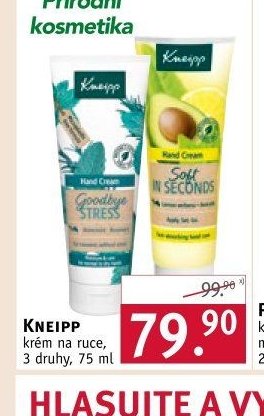 Kneipp krém na ruce
