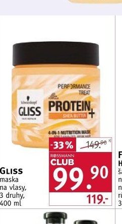 GLISS maska na vlasy
