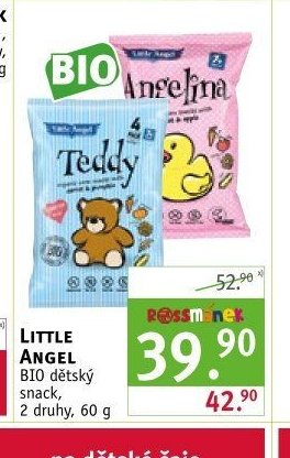 LITTLE ANGEL BIO dětský snack, 60 g