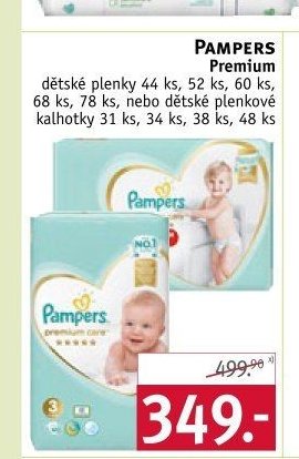 Pampers Premium - ROSSMANN drogerie aktualniletaky.eu