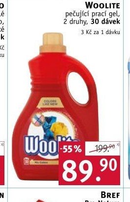 Woolite pečující prací gel