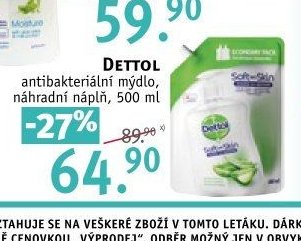 Dettol antibakteriální mýdlo náhradní náplň
