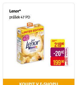 Lenor prášek 47 PD - Teta drogerie aktualniletaky.eu