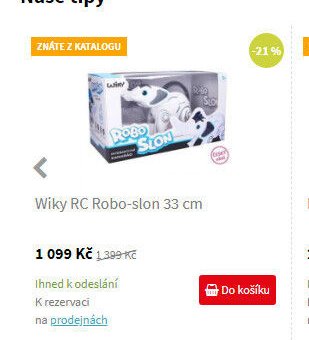 Wiky RC Robo-slon 33 cm - Pompo aktualniletaky.eu