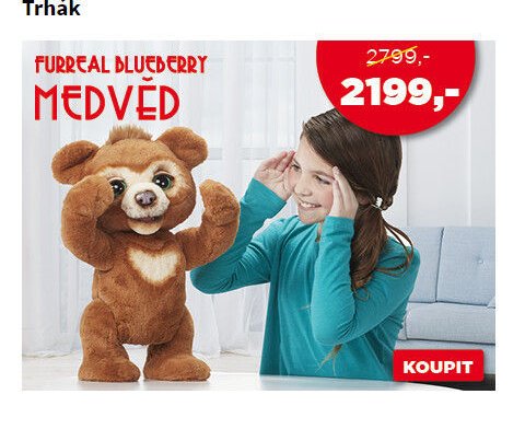FurReal Blueberry Medvěd - Pompo aktualniletaky.eu