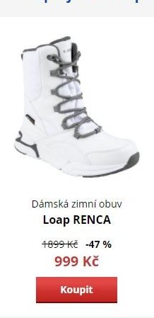 Dámská zimní obuv Loap RENCA
