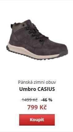 Pánská zimní obuv Umbro CASIUS