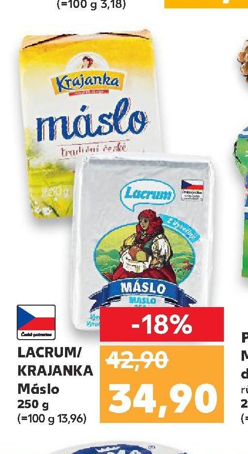 LACRUM/KRAJANKA Máslo