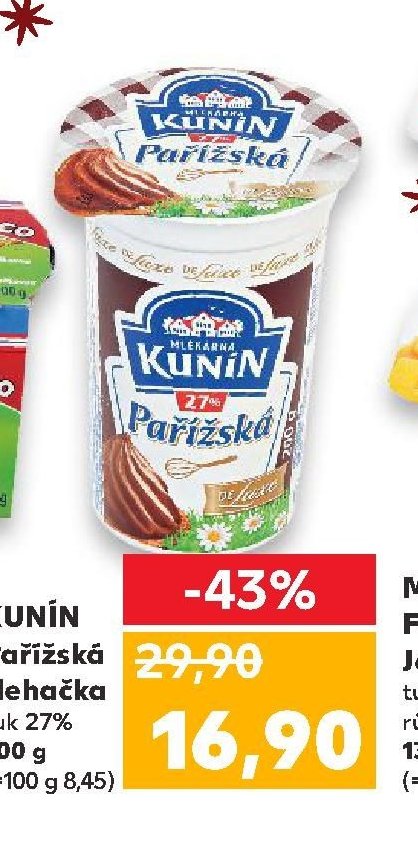 KUNÍN Pařížská šlehačka