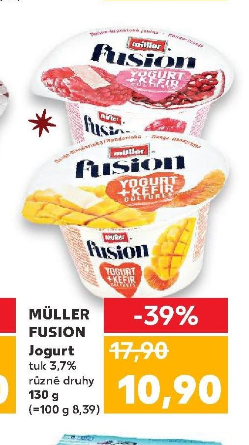 MÜLLER FUSION Jogurt