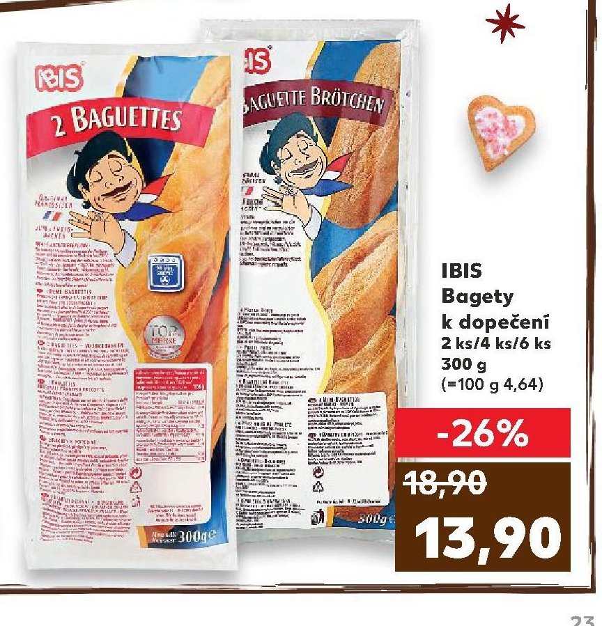 Ibis Bagety k dopečení