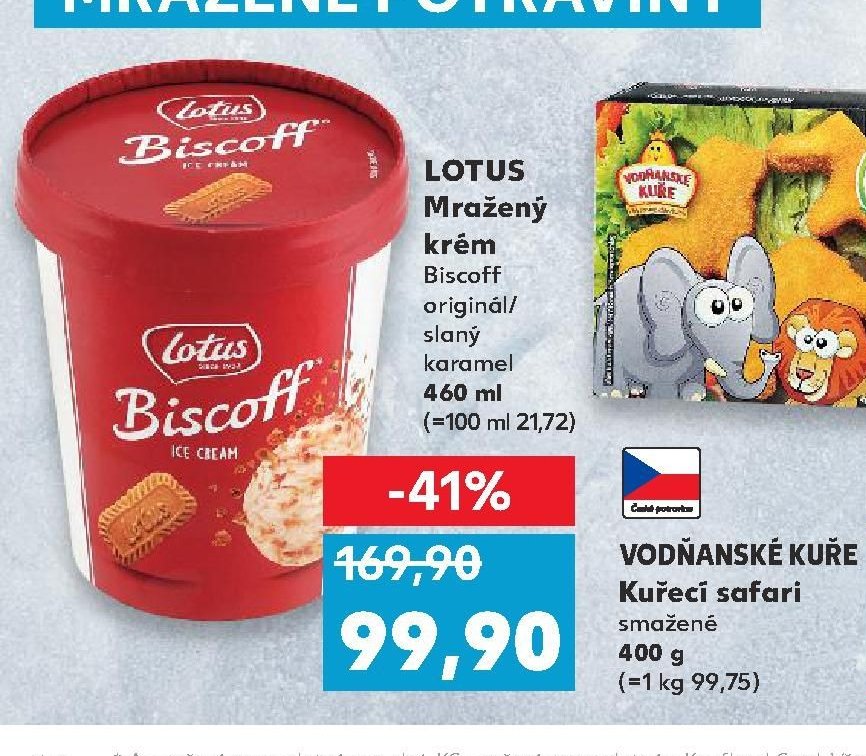 LOTUS Mražený krém Biscoff