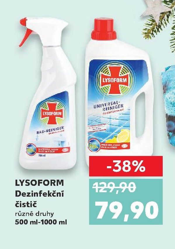 LYSOFORM Dezinfekční čistič