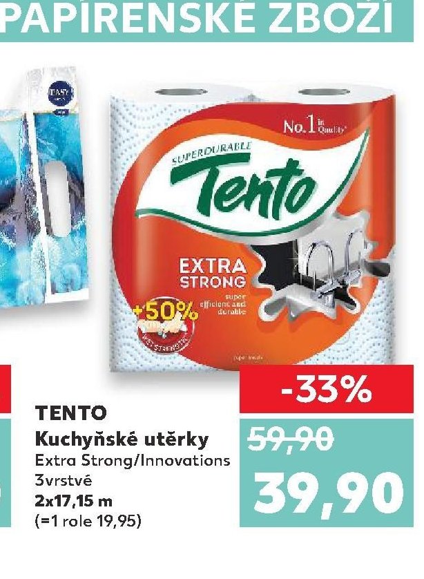 TENTO Kuchyňské utěrky Extra Strong