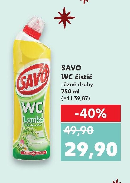 SAVO WC čistič
