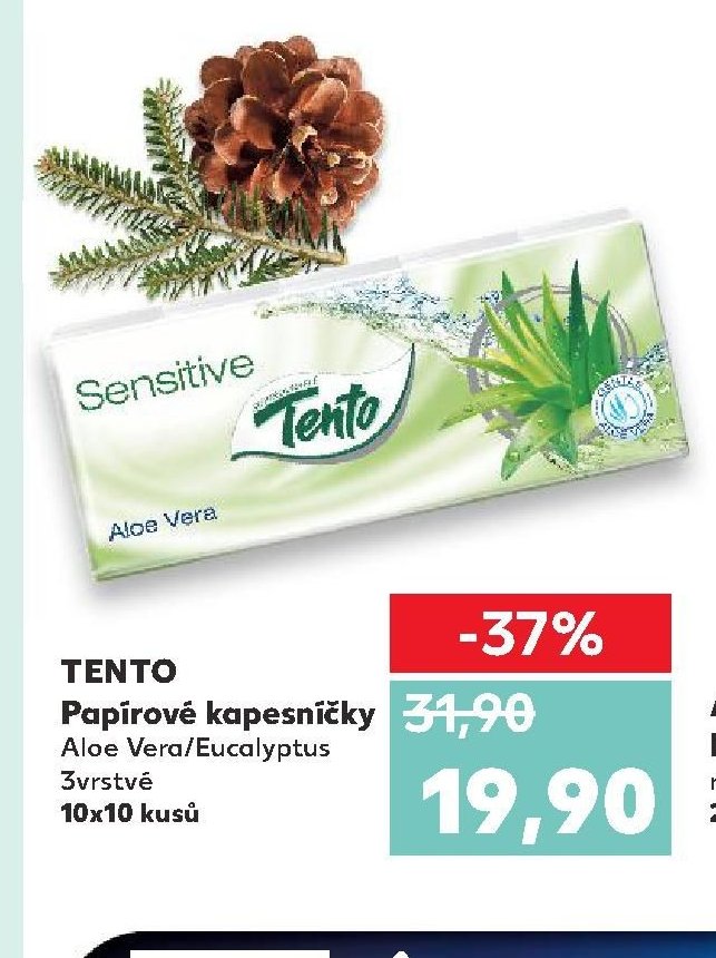 TENTO Papírové kapesníčky