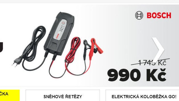 Kompaktní nabíječka akumulátorů