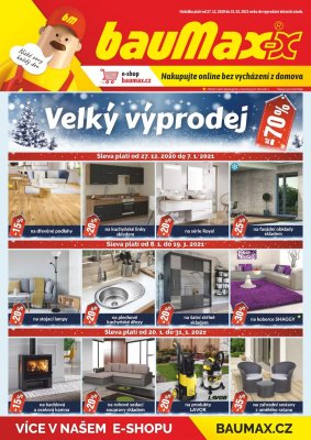aktuální leták bauMax 27.12.2020-31.1.2021