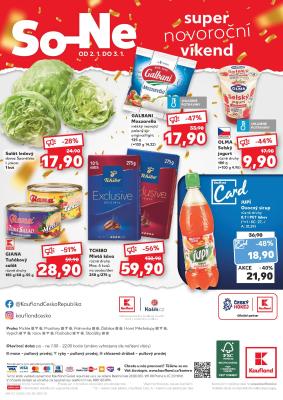 aktuální leták Kaufland 28.12.2020-3.1.2021