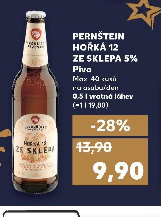 PERNŠTEJN HOŘKÁ 12 ZE SKLEPA