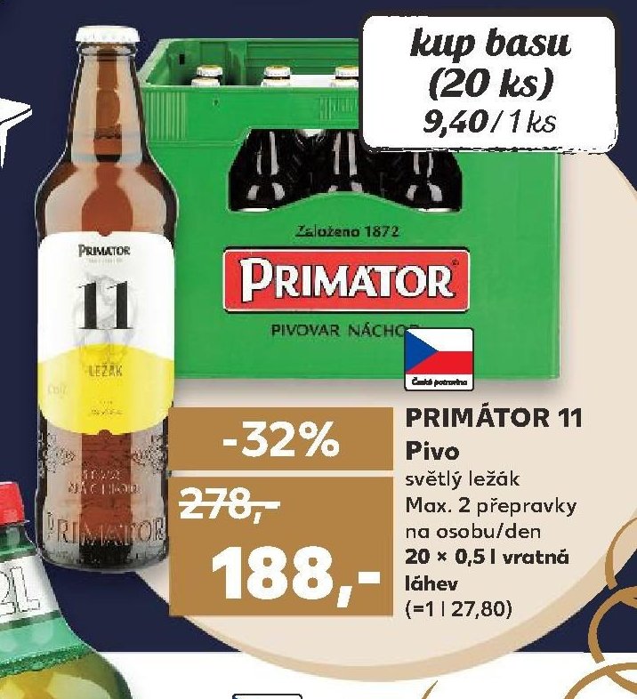 PRIMÁTOR 11 Pivo