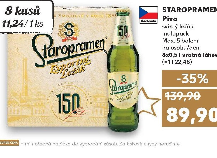 STAROPRAMEN Pivo