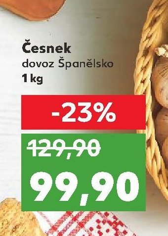 Česnek