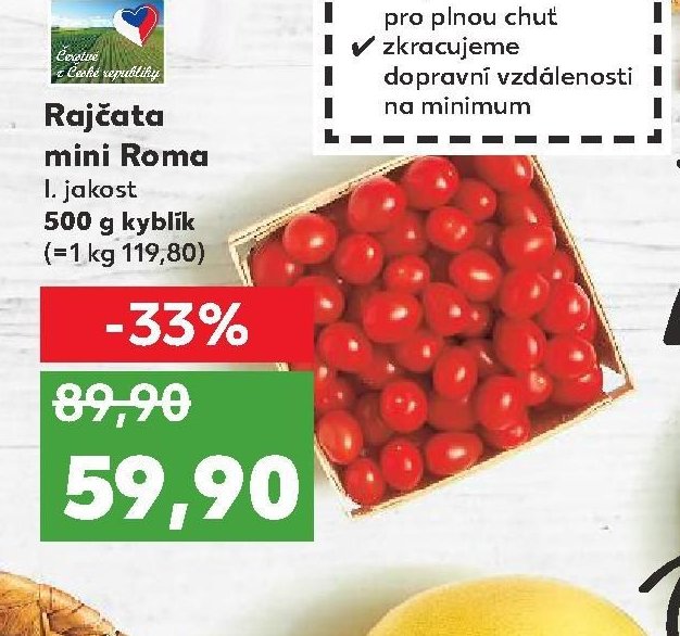 Rajčata mini Roma