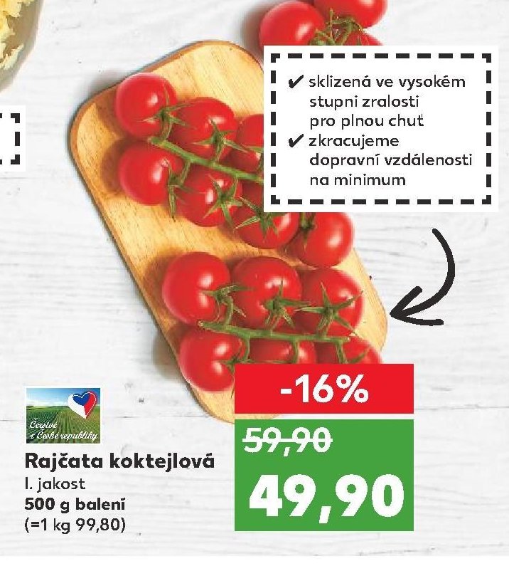 Rajčata koktejlová