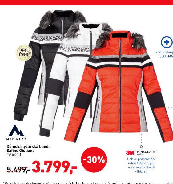 Dámská lyžařská bunda Safine Giuliana