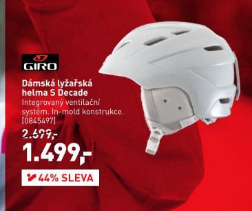 Dámská lyžařská helma S Decade