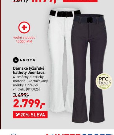 Dámské lyžařské kalhoty Joentaus