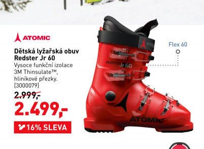 Dětská lyžařská obuv Redster Jr 60
