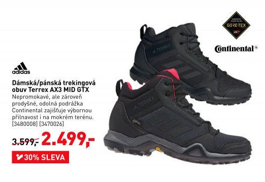 Dámská/pánská trekingová obuv Terrex AX3 MID GTX