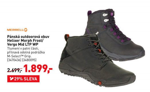 Pánská outdoorová obuv Helixer Morph Frost/Vergo Mid LTP WP