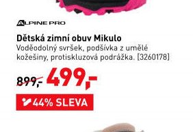 Alpine Pro Mikulo Dětská zimní obuv