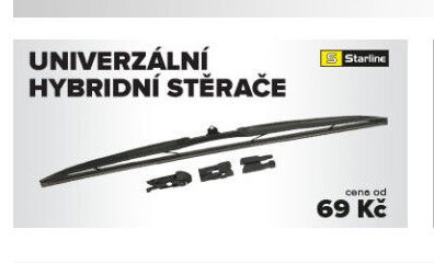 UNIVERZÁLNÍ HYBRIDNÍ STĚRAČE