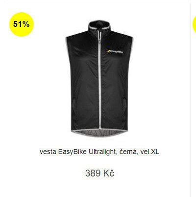 vesta EasyBike Ultralight, černá, vel.XL