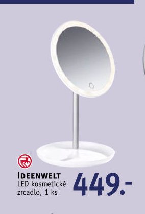 IDEENWELT LED kosmetické zrcadlo - ROSSMANN drogerie aktualniletaky.eu