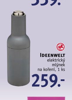 IDEENWELT elektrický mlýnek na koření