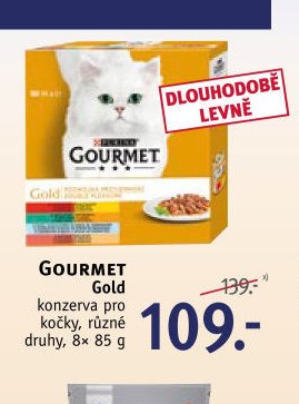 GOURMET Gold konzerva pro kočky
