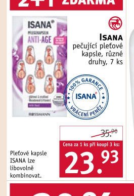 Isana pleťové kapsle